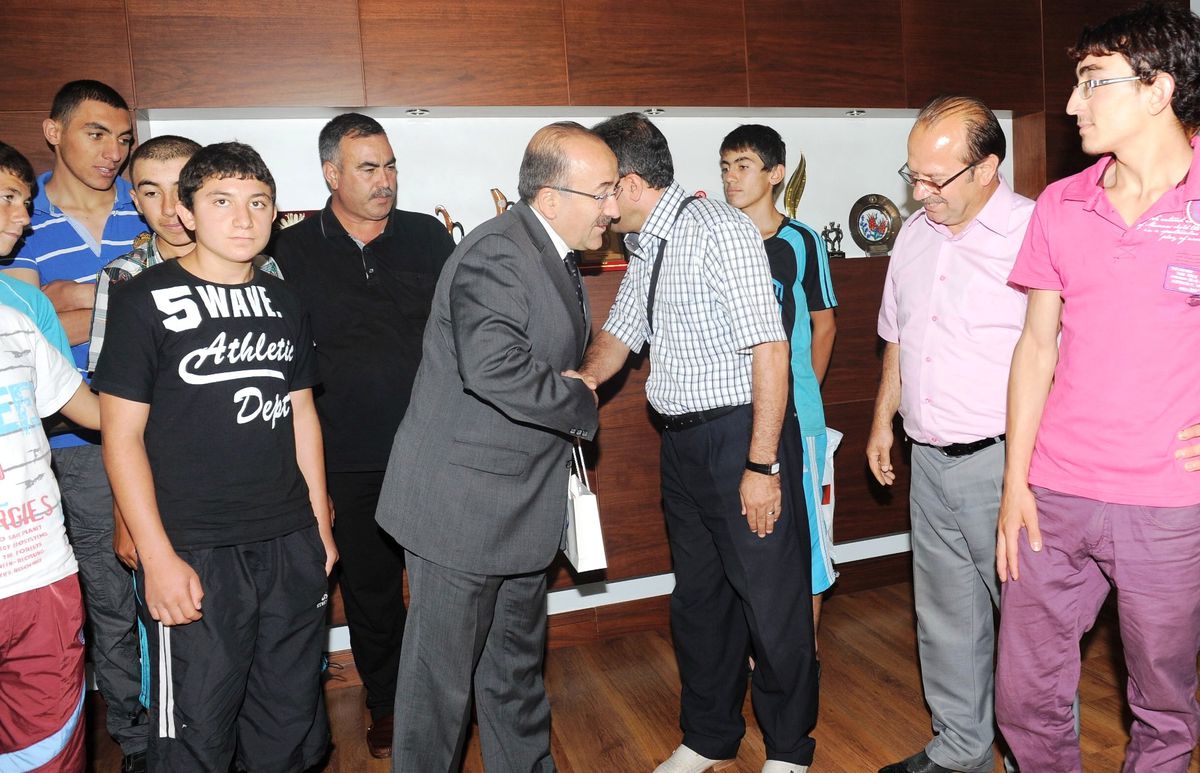Başkan Gümrükçüoğlu\'nun Tokatlı Misafirleri