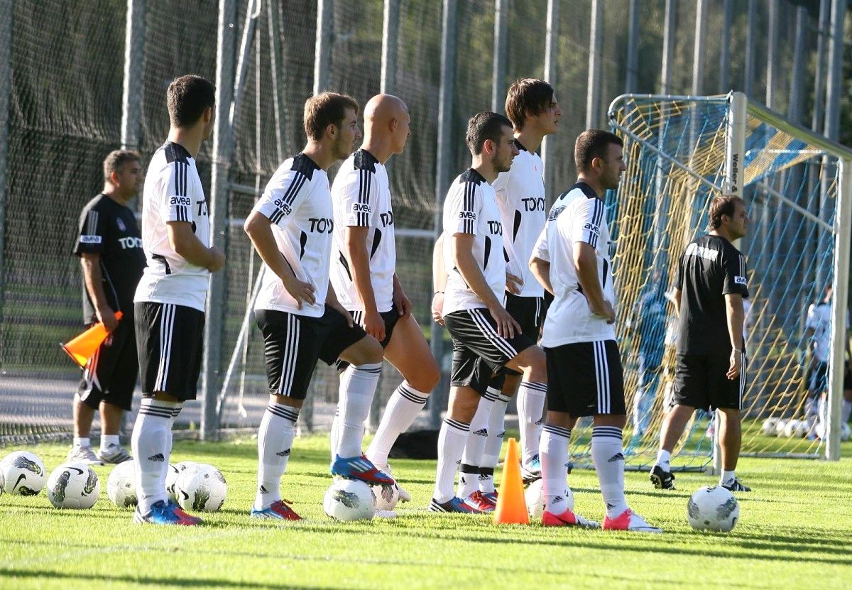 Beşiktaş Hazırlıklarını Sürdürdü