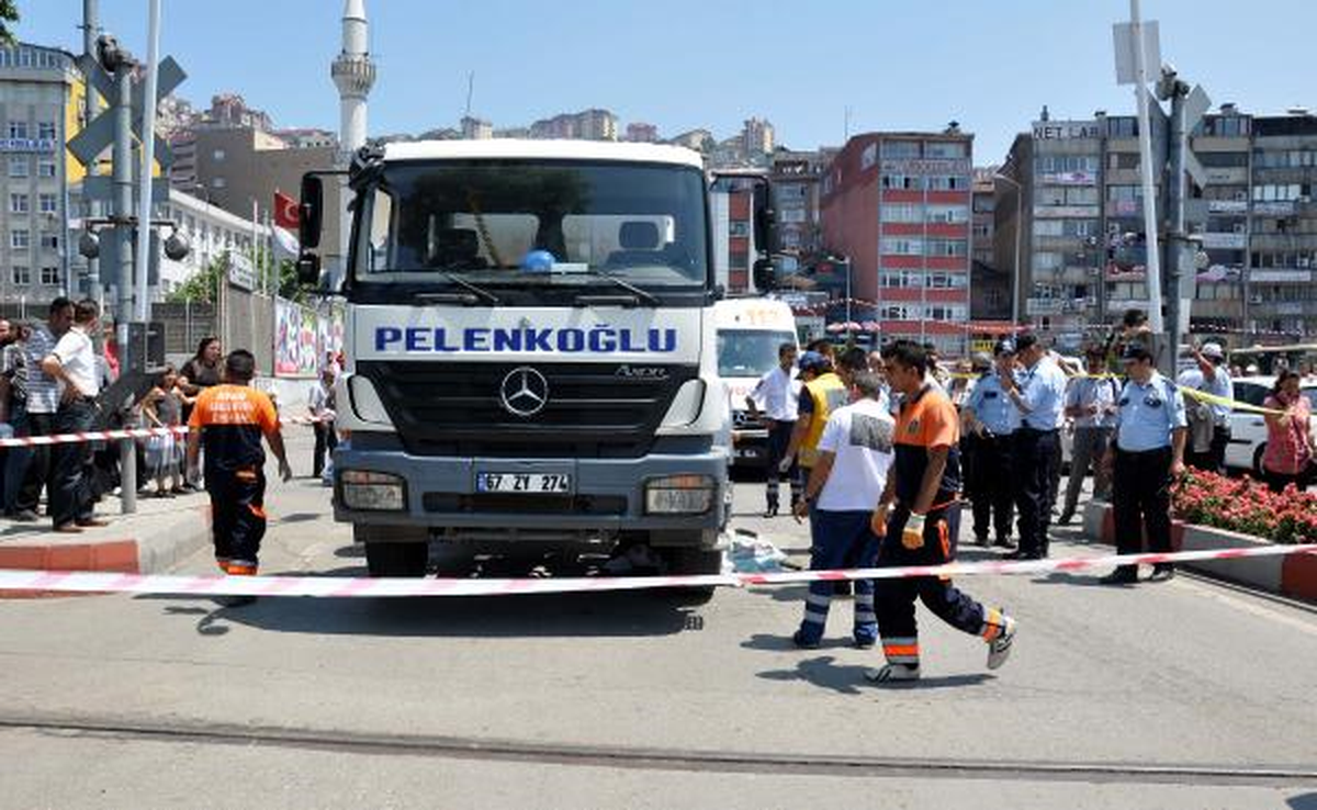 Beton Mikserinin Çarptığı Kadın Öldü