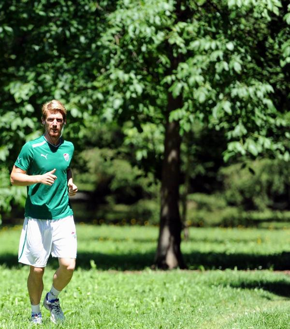 Bursaspor Ormanda Koştu