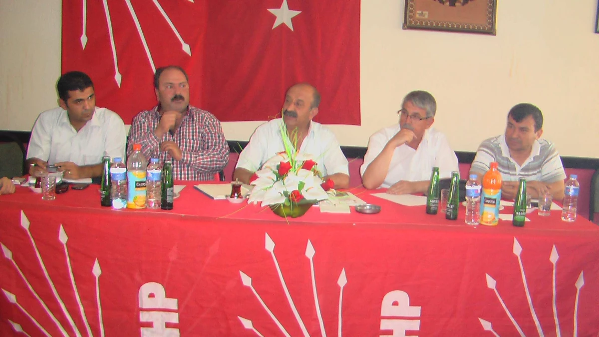 CHP İlçe Başkanları Toplantısı Alaşehir\'de Yapıldı