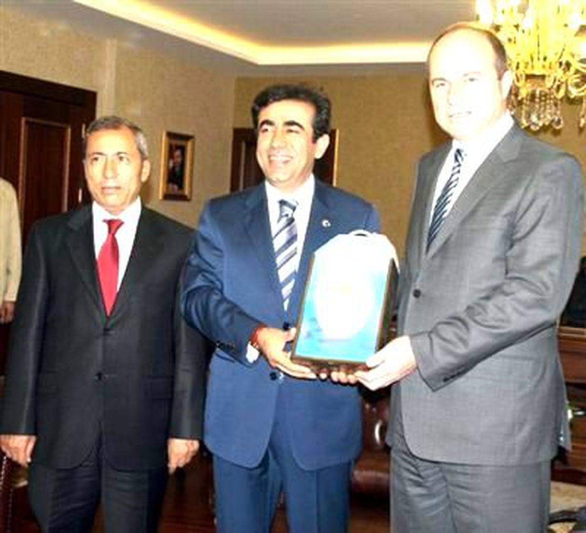 Emniyet Genel Müdürü Mersin Valisini Ziyaret Etti