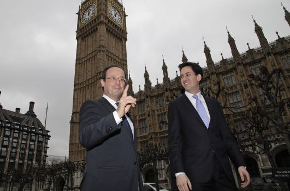Fransa Cumhurbaşkanı Hollande, Londra\'da