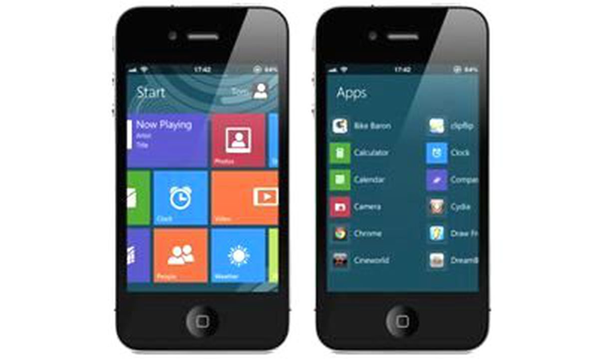 iPhone\'a Windows kaçtı