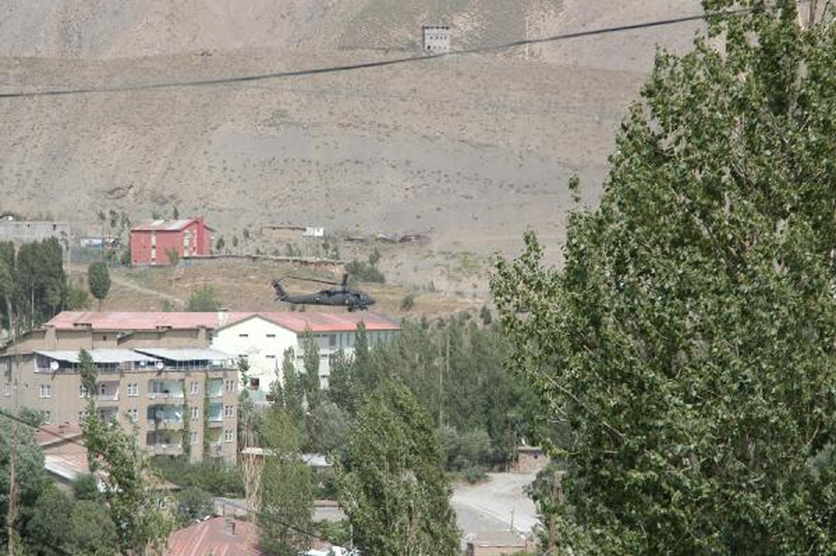 Kato Dağına Helikopterlerle Sevkiyat