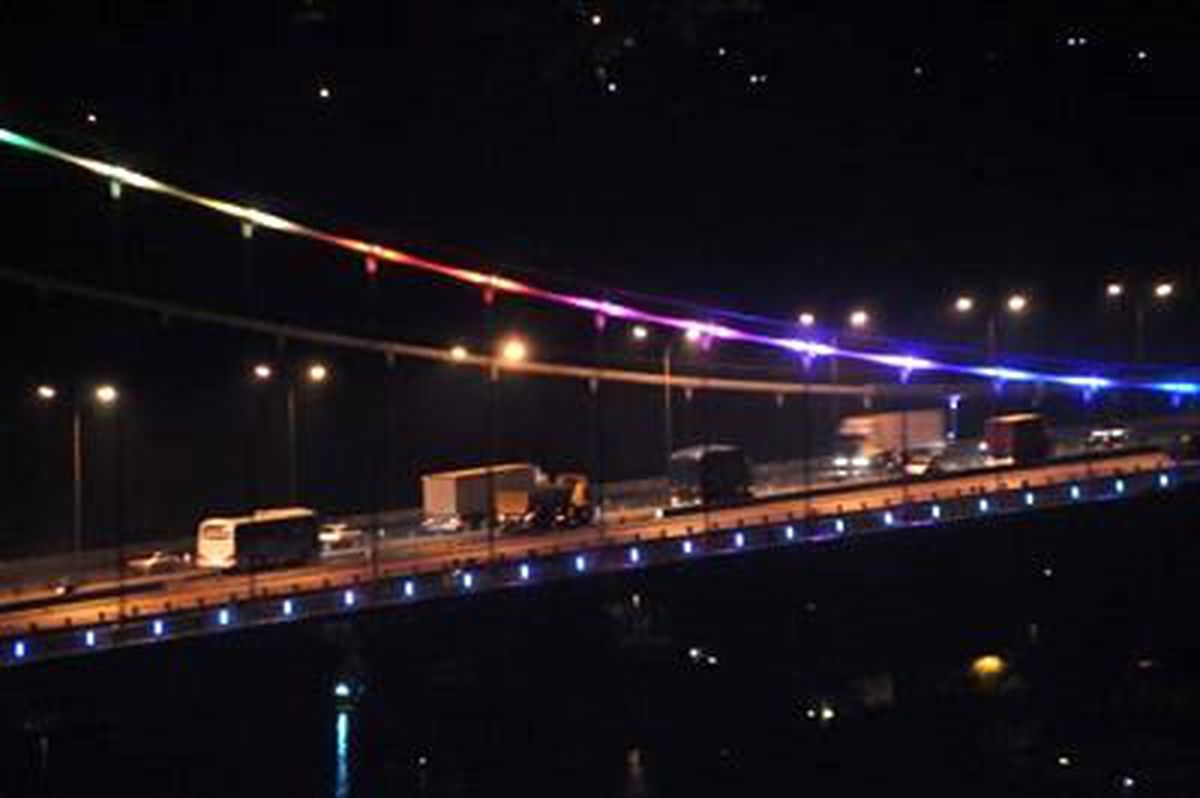 Köprüdeki Çile Gece de Devam Etti