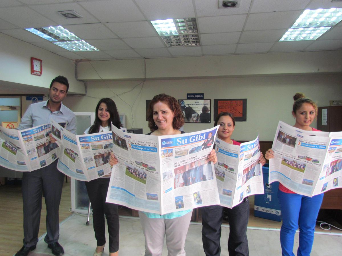 Meski\'nin \'Su Gibi\' Adlı Gazetesinin Yeni Sayısı Çıktı