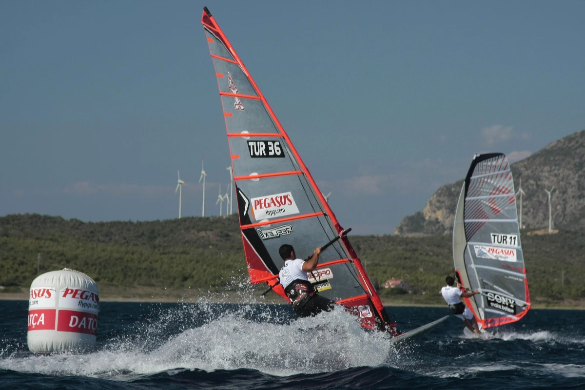 Pegasus Windsurf Ligi Yarışları Datça\'ta