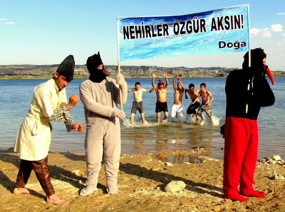 Şanlıurfa\'da Özgür Nehirler İçin Büyük Atlama
