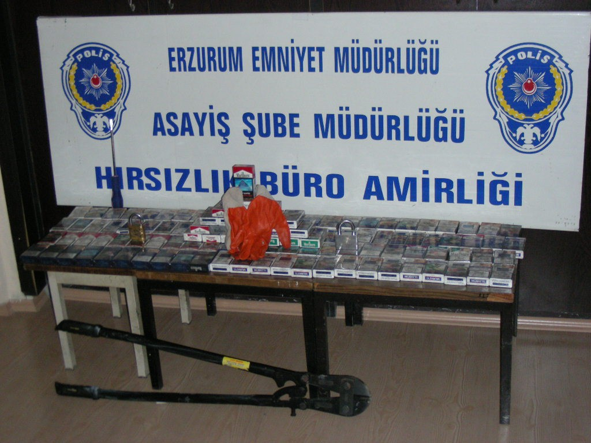 Sigara Hırsızlarına Suçüstü