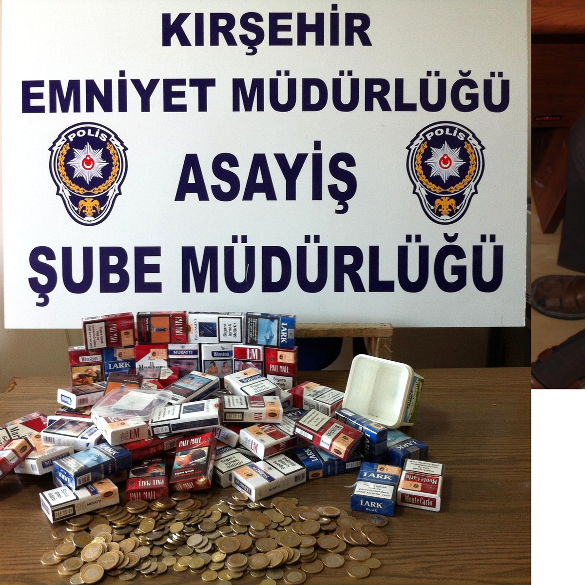 Sigara ve Bozuk Para Hırsızları Yakalandı