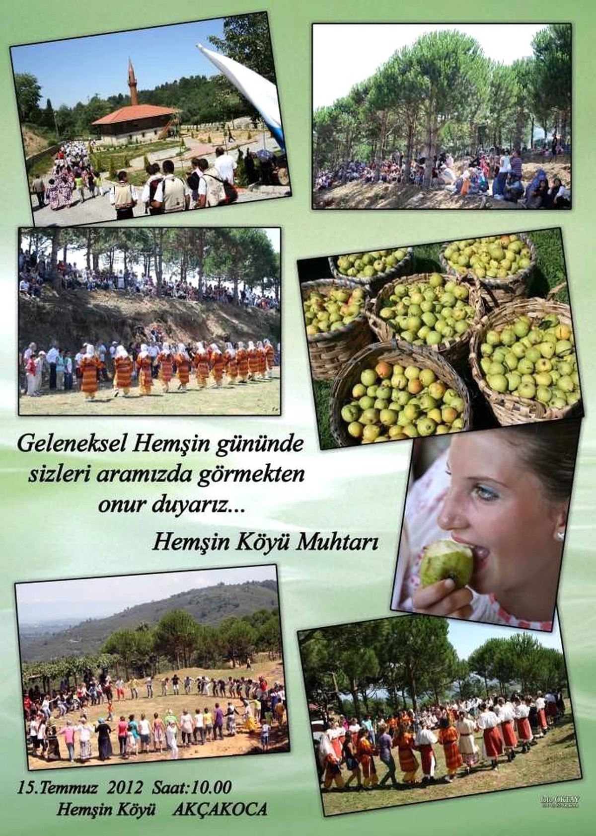 Geleneksel Hemşin Köyü Şenlikleri