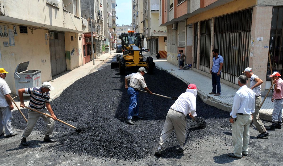 Akdeniz Belediyesi Asfalt Çalışması