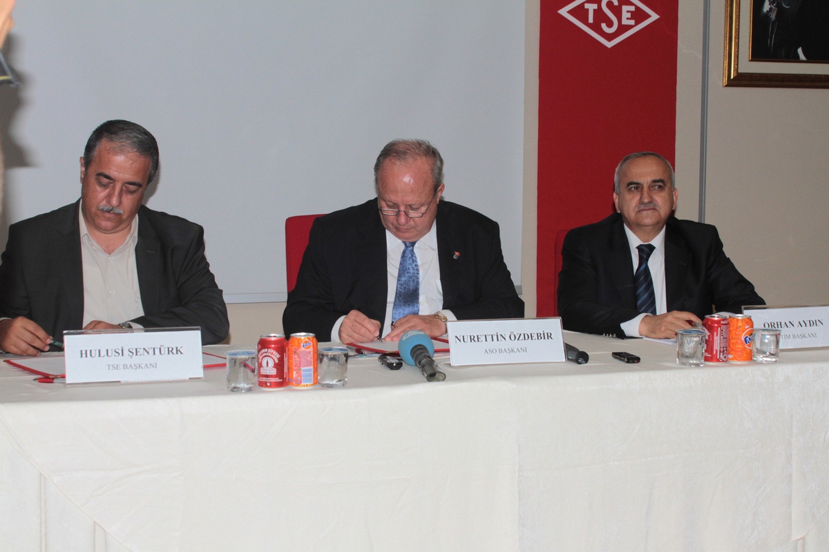 Aso ile Tse Arasında \'Kalibrasyon ve Kalibrasyon Eğitimleri İşbirliği\' Protokolü