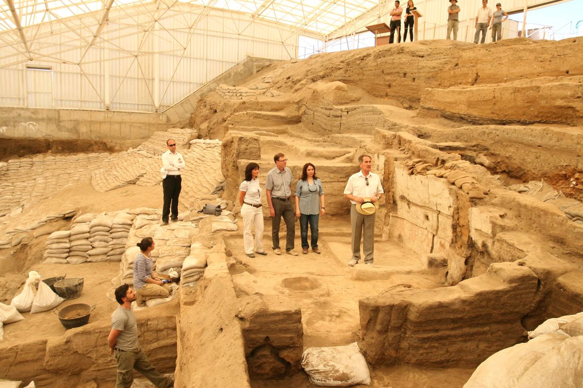 Bakan Günay Çatalhöyük\'te