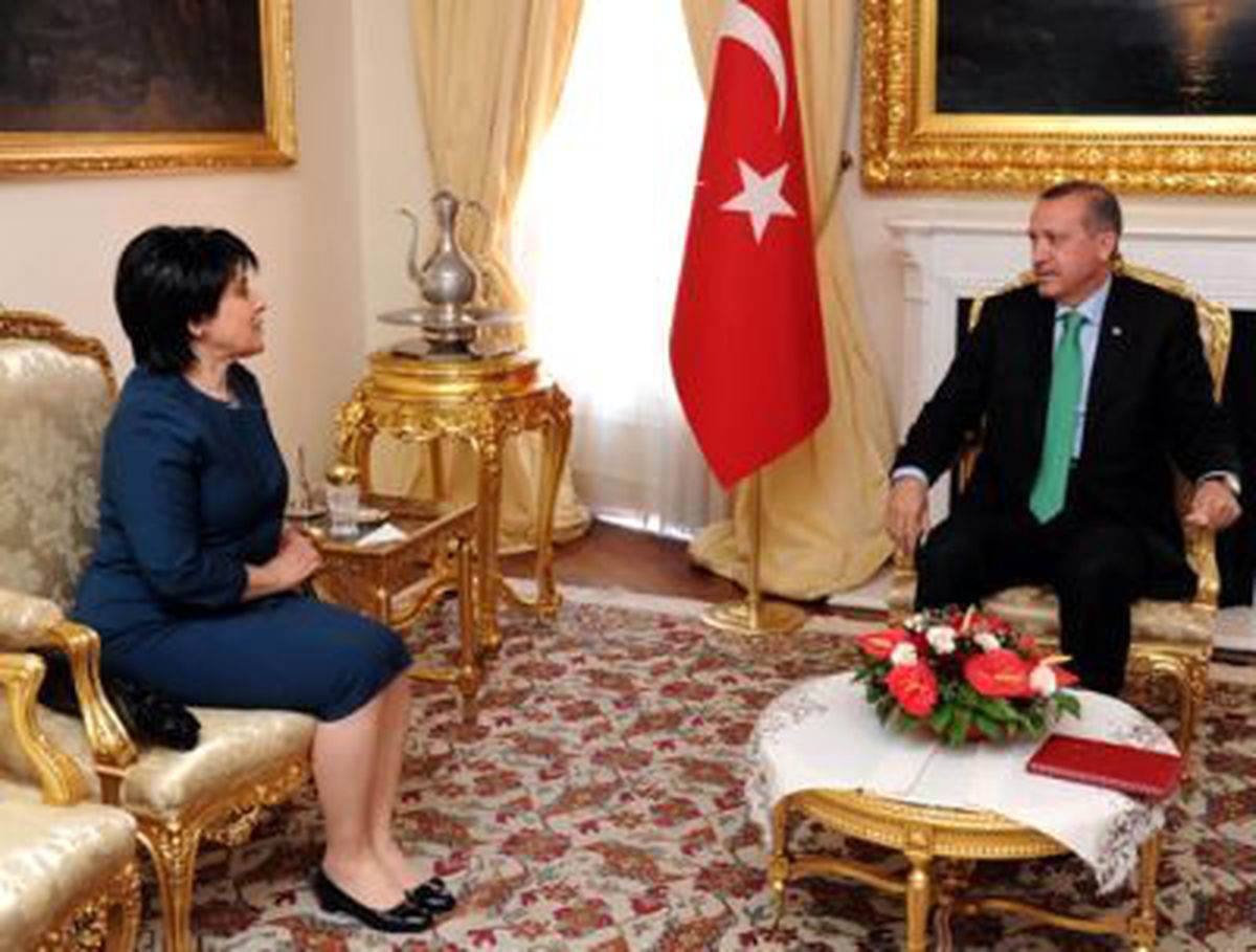 Başbakan Erdoğan, Leyla Zana\'yı Kabul Etti