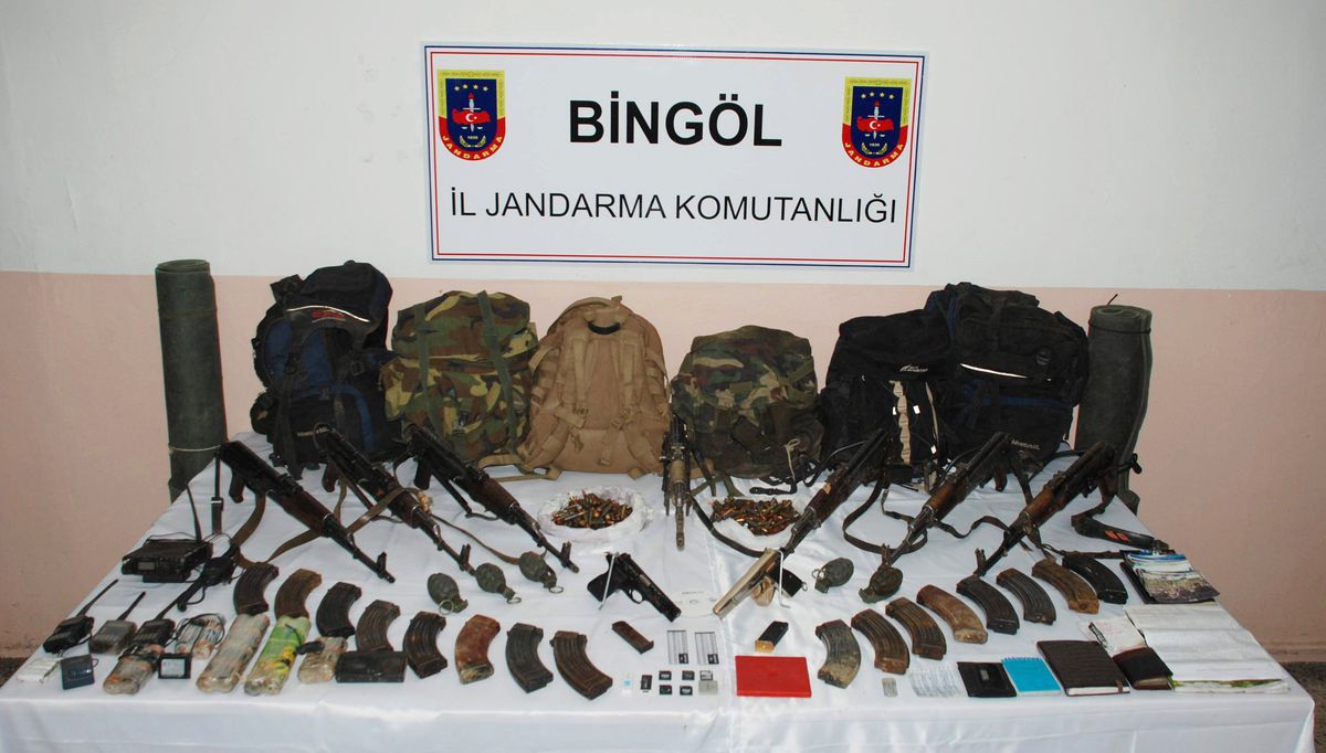 Bingöl\'de Çıkan Çatışmada 5 Terörist Öldürüldü