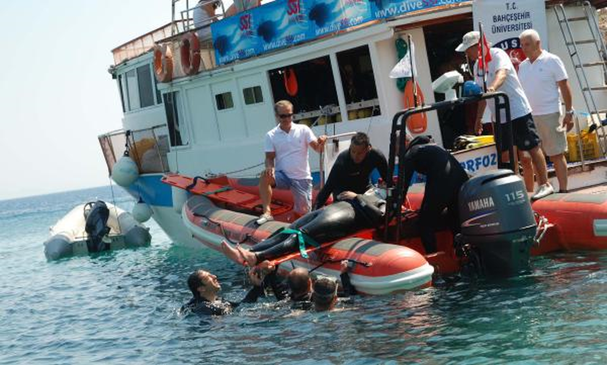 Bodrum Deniz Kurtarma\'dan Nefes Kesen Eğitim