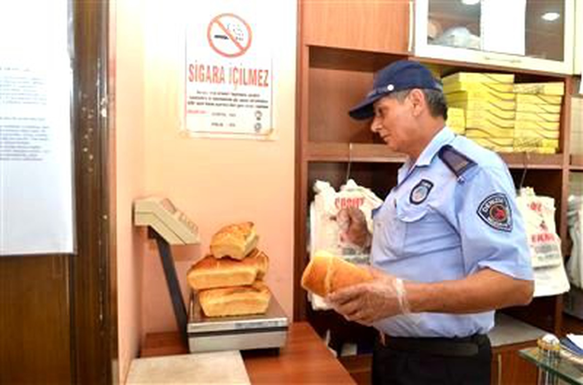 Denizli\'de Ekmek Fırınlarında Denetimler Sürüyor