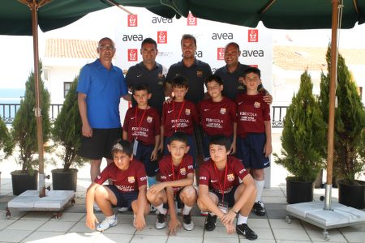 FCBEscola Camp Avea\'nın Kampı Başladı