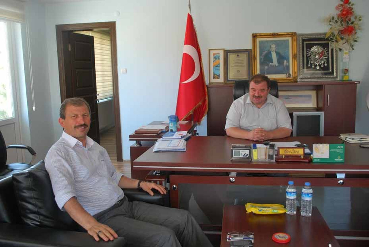 Gençlik Hizmetleri ve Spor İl Müdürü Ölçen\'den Başkan Torun\'a Ziyaret