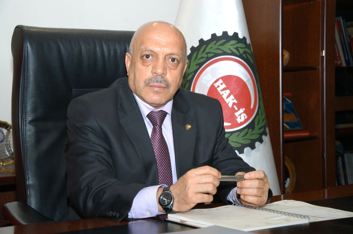 Hak-İş Genel Başkanı Arslan: "Öncelikli Gündemimiz Toplu İş İlişkileri Yasası"