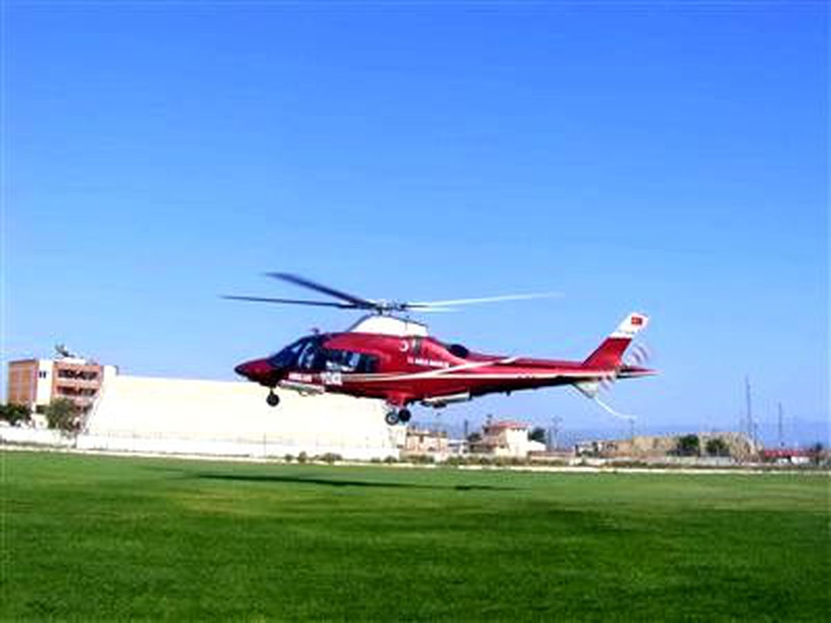 Hava Ambulansı Sökeli Kazazede İçin Havalandı