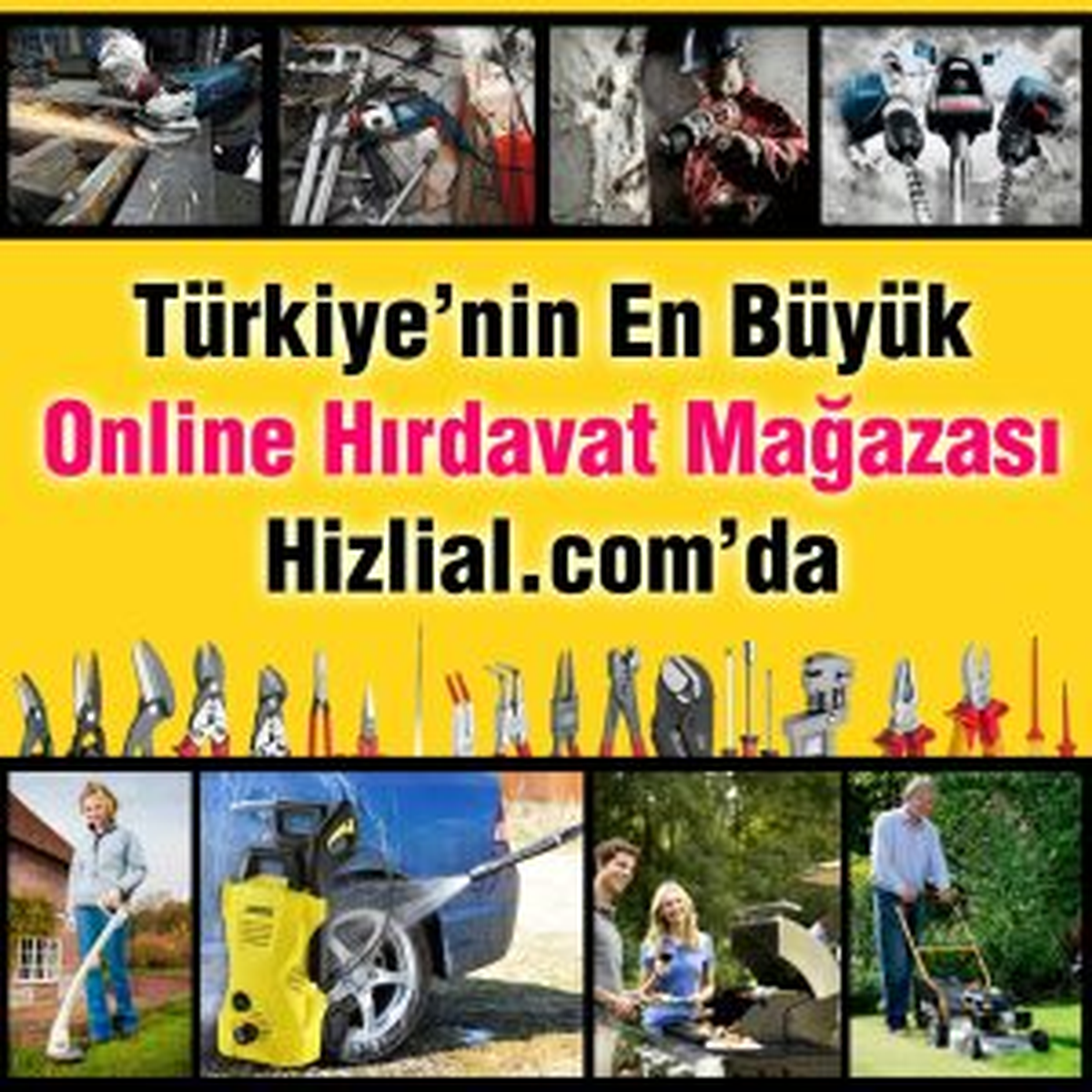 Hırdavat Alışverişleri İnternetten Yapılıyor!