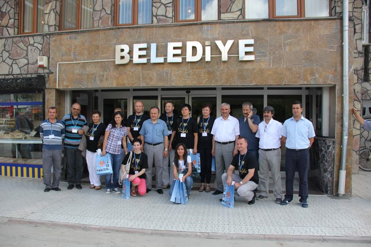 Polonya\'lı Misafirler Yahyalı Belediyesini Ziyaret Etti