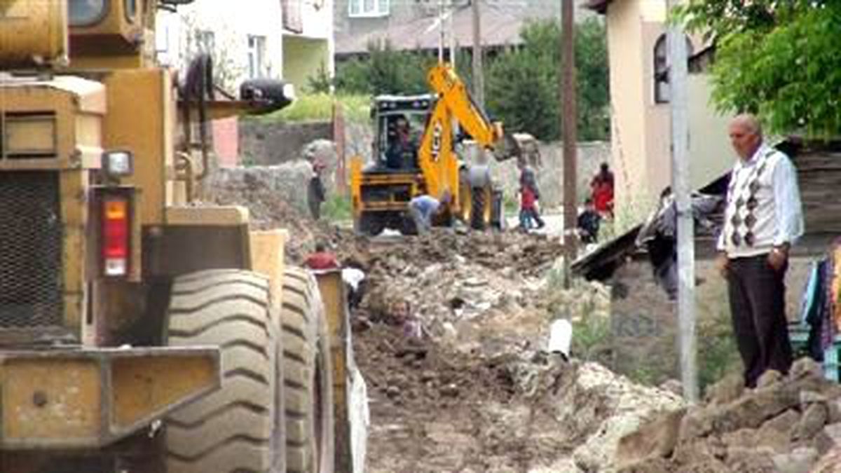 Sarıkamış\'ta Sele Karşı Önlem Çabası