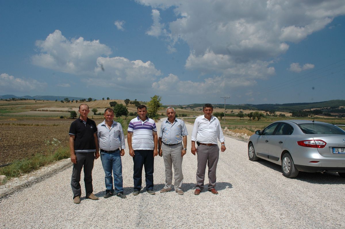 Terziler Yolu Asfaltlandı
