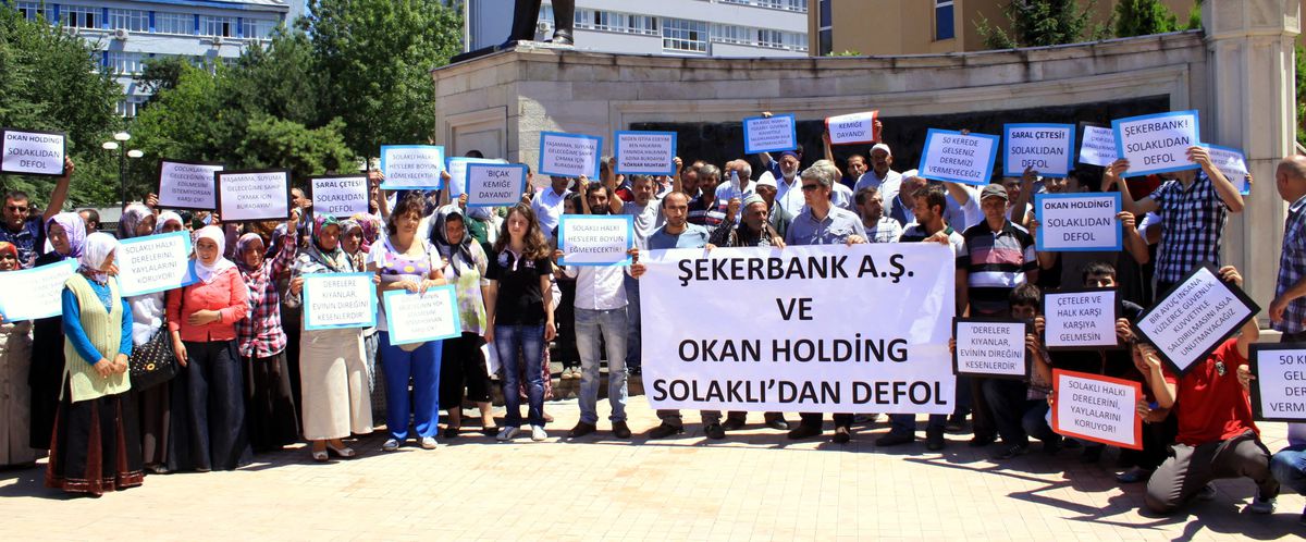 Trabzon\'da Hes Protestosu