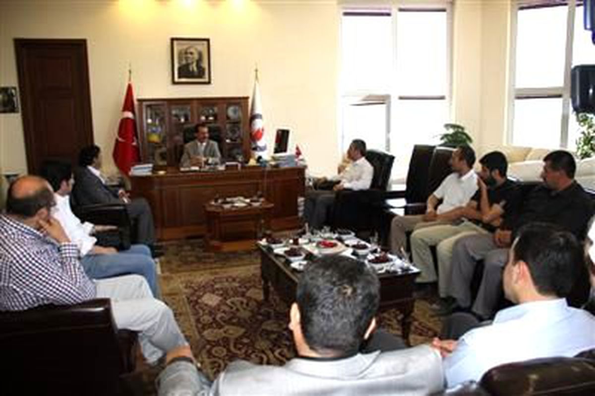 Tümsiad\'dan Rektör Karaaslan\'a Ziyaret