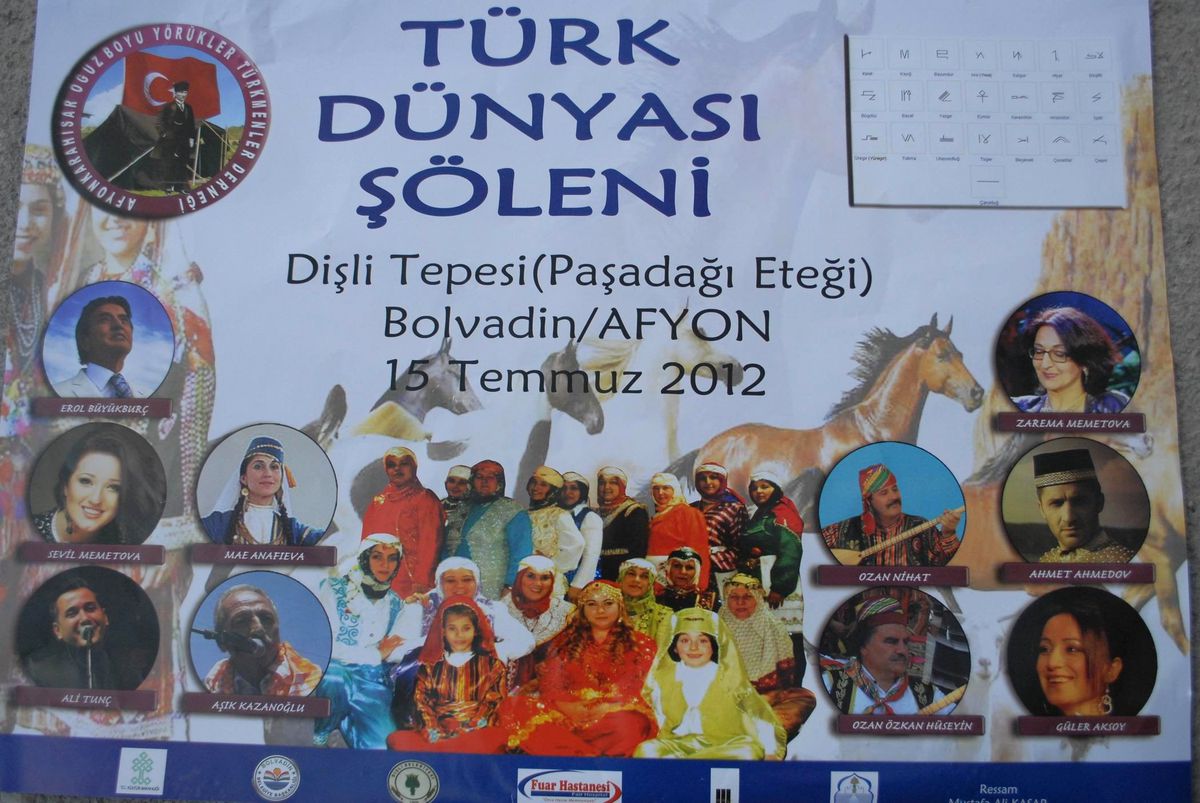 Türk Boyları Bolvadin \'De Buluşuyor