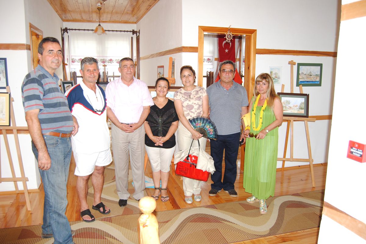Akçakoca\'da Cemal Güney Suluboya Sergisi