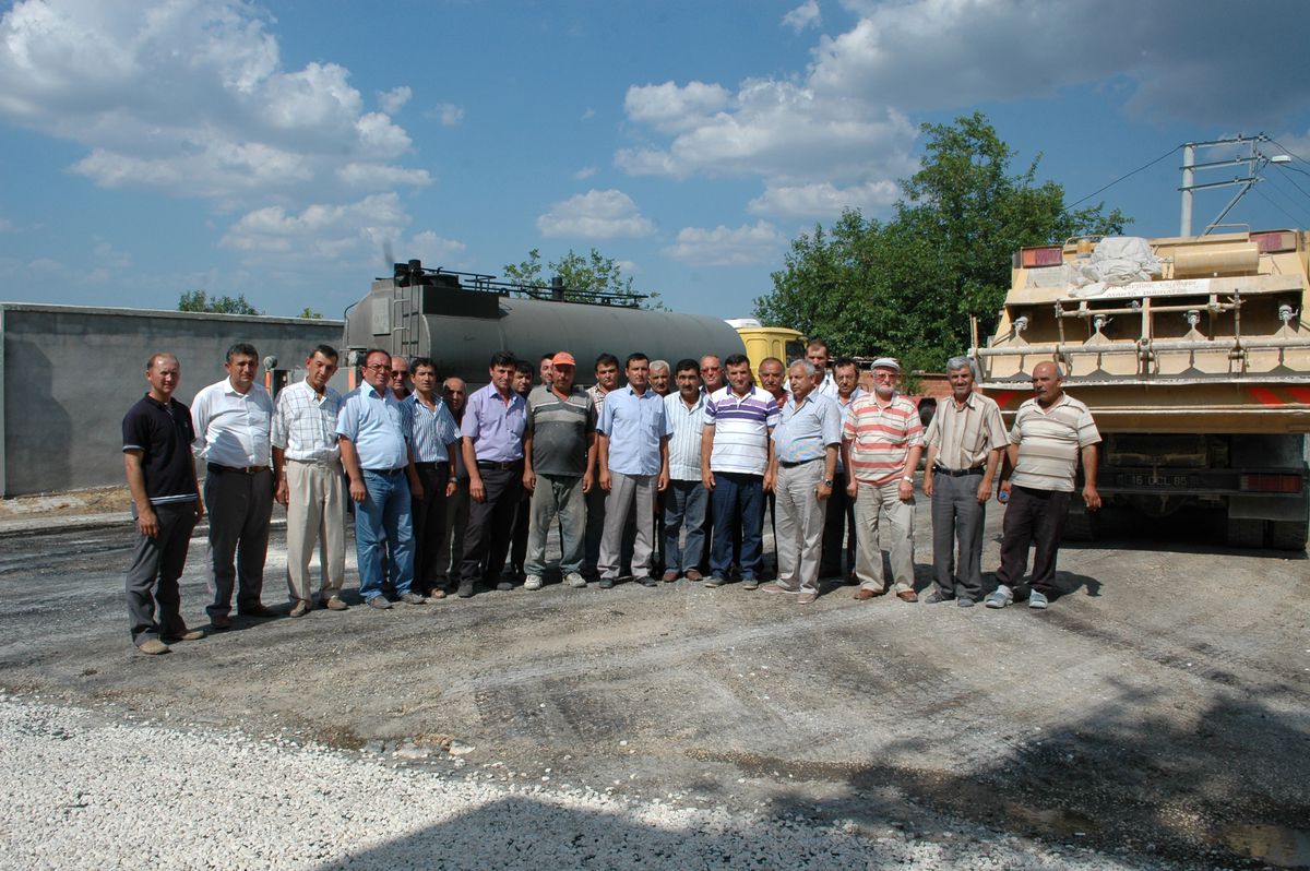 Çiçeközü Köyünün Asfalt Sevinci