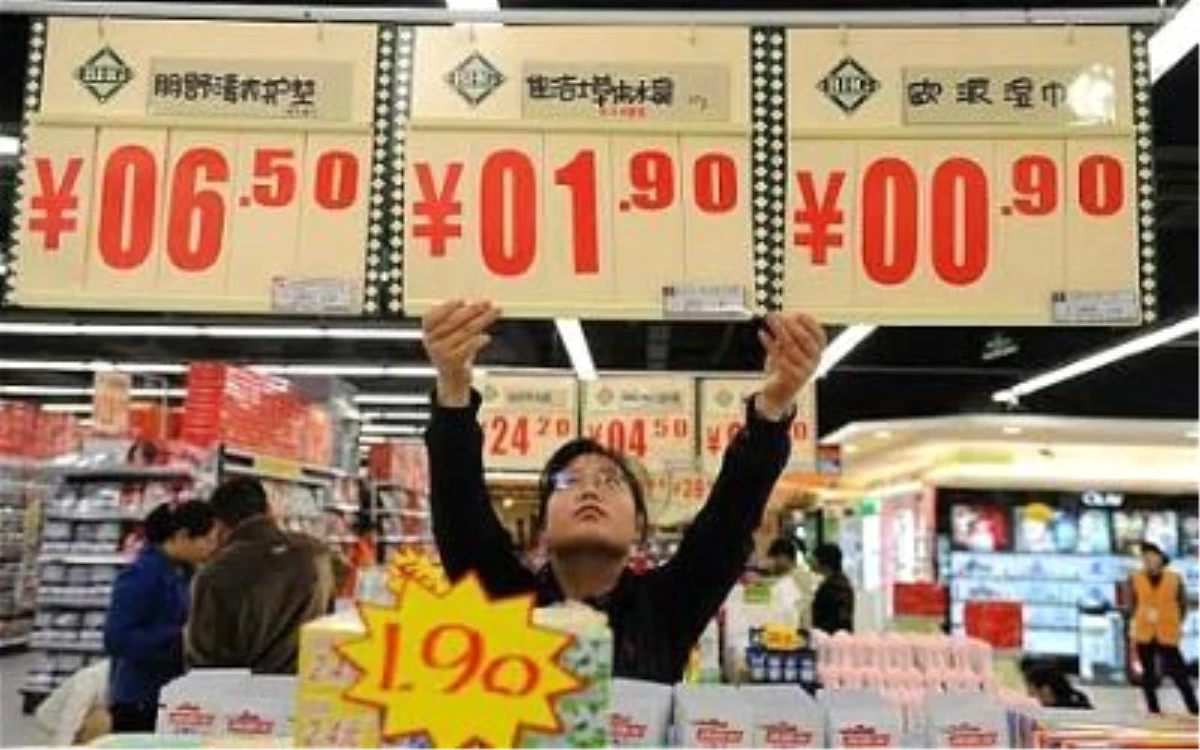 Çin\'de Enflasyon Yüzde 2,2\'ye Düştü