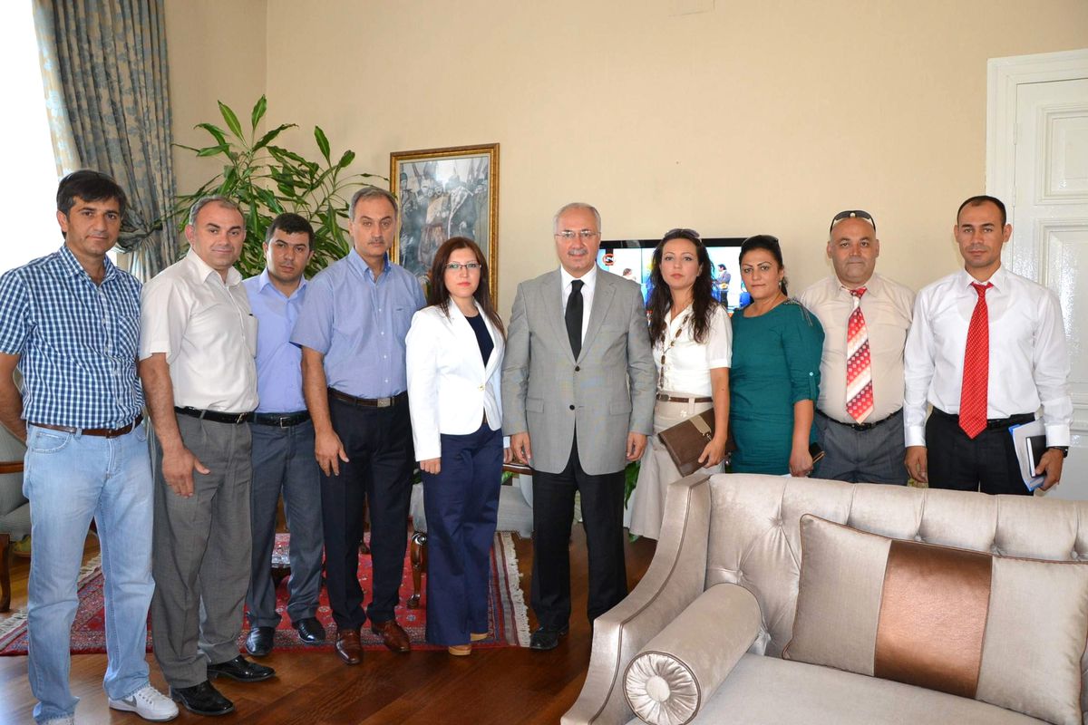 Ferdi Amatör Spor Kulüpleri\'nden Vali Daşöz\'e Ziyaret