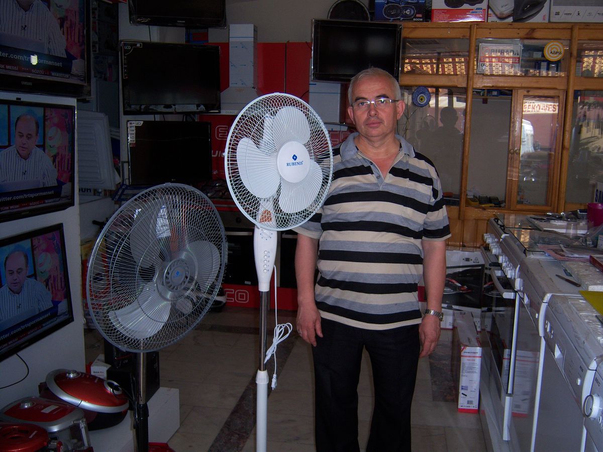Kula\'da Vantilatör Satışlarını Arttı