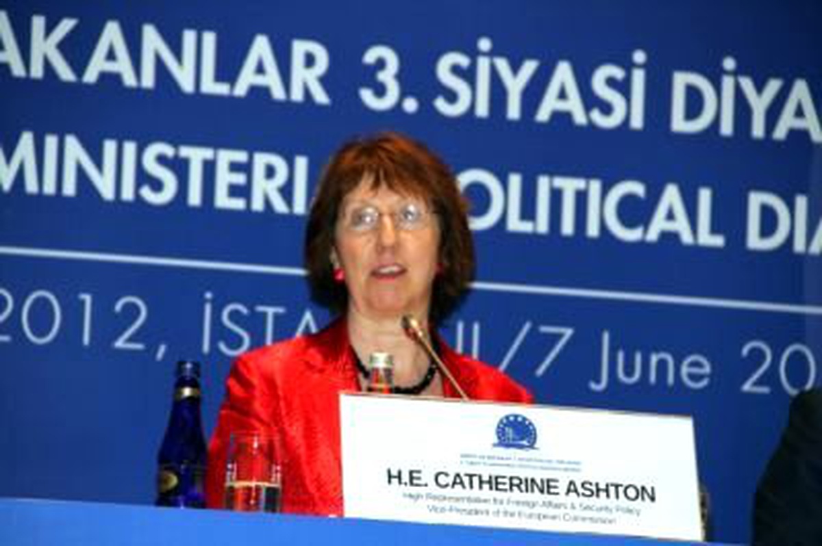 AB Dışişleri Yüksek Temsilcisi Ashton Açıklaması
