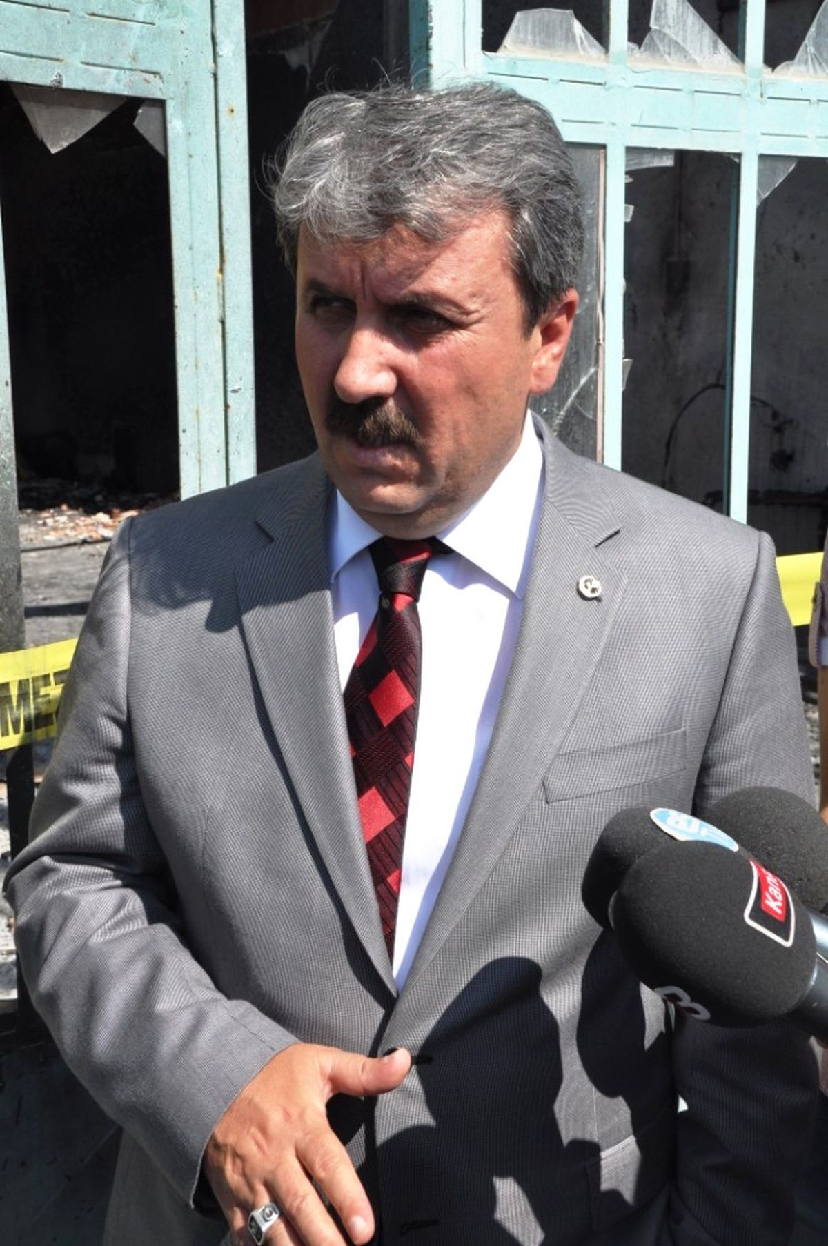BBP Genel Başkanı Mustafa Destici Eskişehir\'de