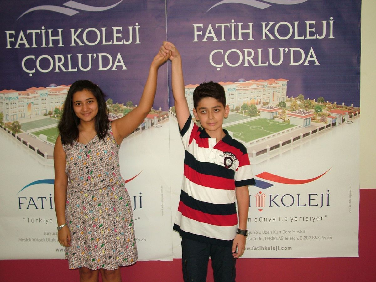 Çorlu Fatih Koleji Öğrencileri Sbs\'de Birinci Oldular