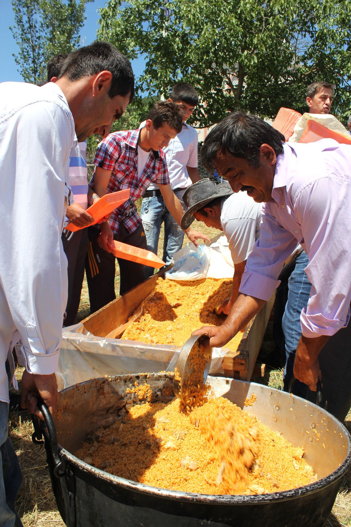 Mudurnu\'da Samat Köyü Hacet Bayramı Yapıldı