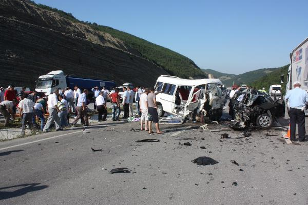 Samsun\'da Kaza: 5 Ölü