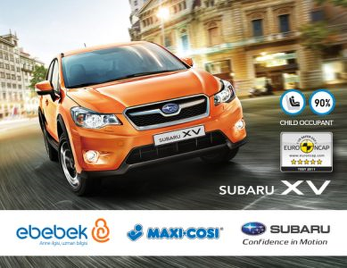 Subaru XV ve Maxi-Cosi ile Çocuklar Güvende