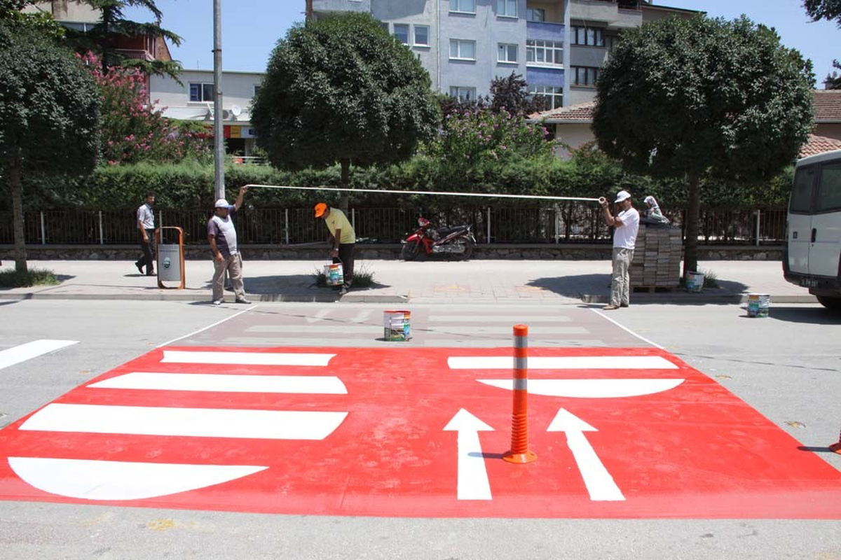 Trafik Çizgileri Yenileniyor
