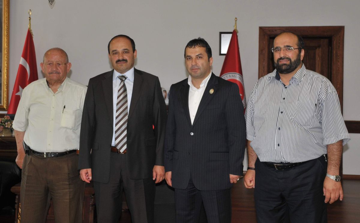 Satıoğlu, Rektör Aydın\'ı Ziyaret Etti