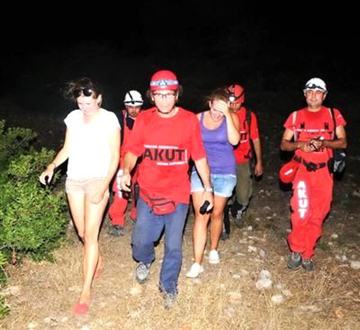 Yılan Korkusu Turiste Bakın Ne Yaptırdı