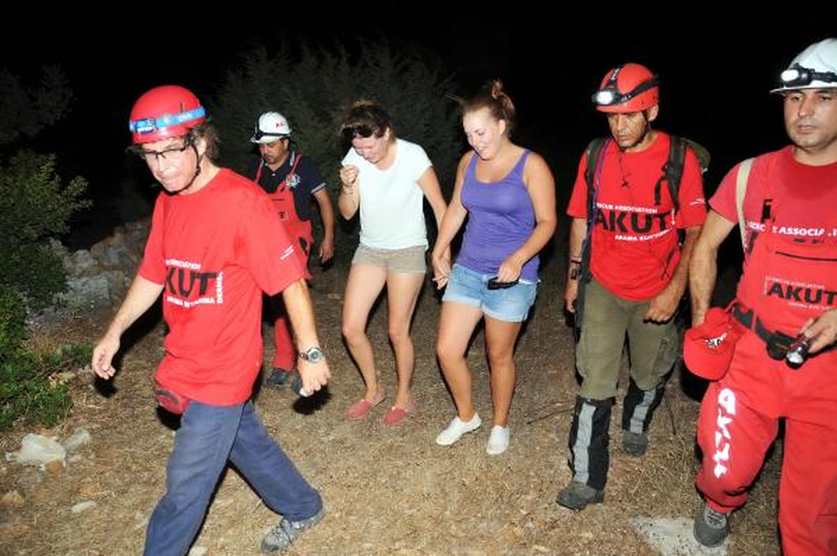 Yılandan Kaçarken Kaybolan İngiliz Turistleri Akut Buldu