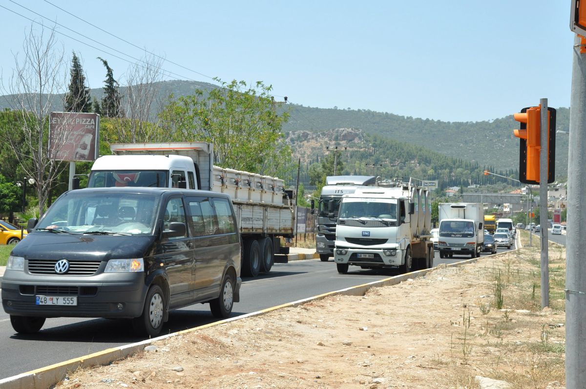 Bodrum-Milas Karayolu\'nda Trafik Karmaşası